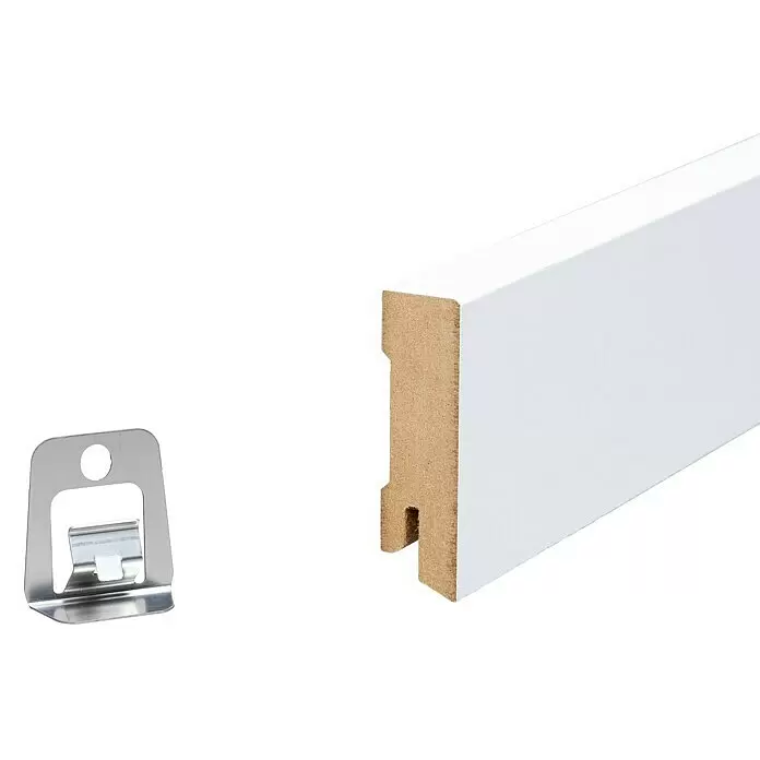 Sockelleiste - 244 x 1,8 x 6 cm, MDF - Detailaufnahme