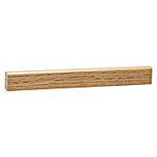 Sockelleiste (2,44 m x 0,9 cm x 2,3 cm, Eiche, Lackiert)