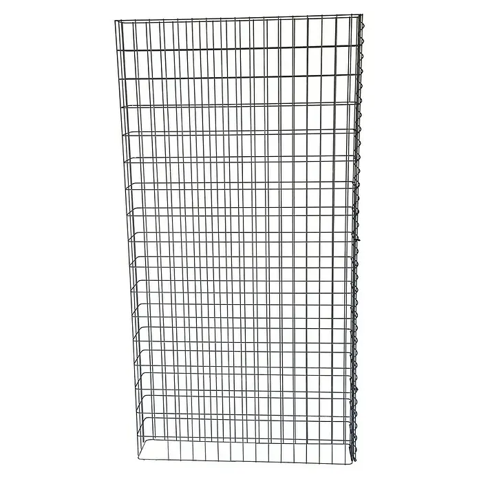 Gabiona Gabione102 x 22 x 180 cm, Metall, Maschenbreite: 50 mm, Maschenhöhe: 100 mm