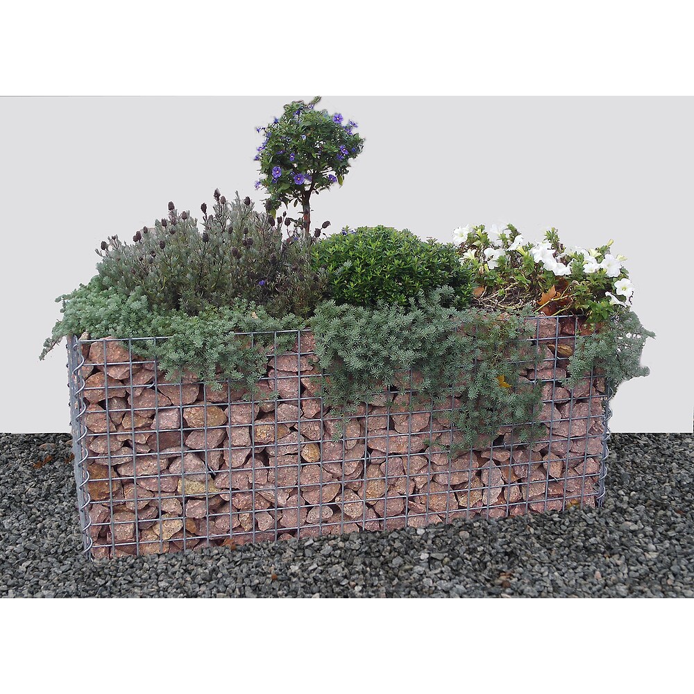 Gabiona Hochbeet Metall
