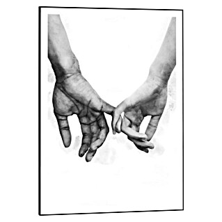 Reinders Bild Slim Frame Black (Pinkies, B x H: 50 x 70 cm)