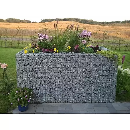 Gabiona  Gabionen-Hochbeet 5x5 MW