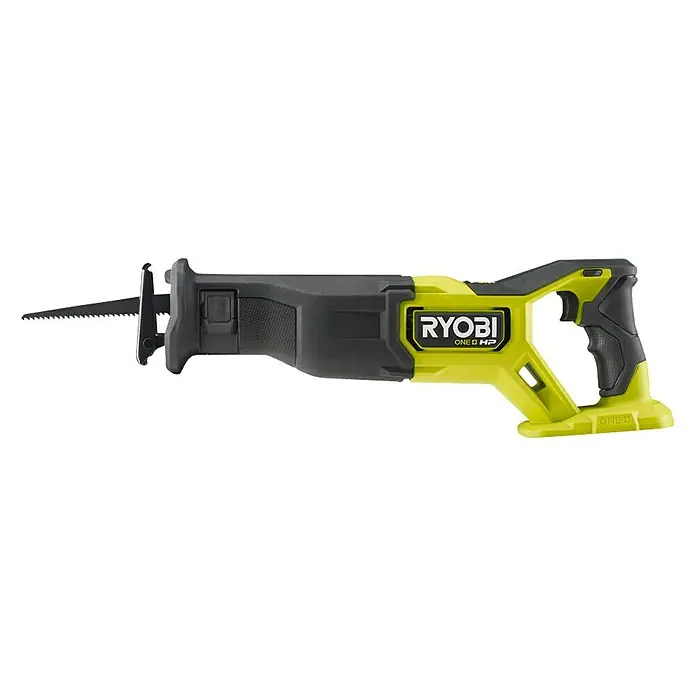 Ryobi ONE+HP Akku-Säbelsäge RRS18X-0 - 18 V, Hublänge: 32 mm, Ohne Akku - RYOBI ONE+ HP Akku-Reciprosäge für mühelose Sägearbeiten. Das ideale Werkzeug für verschiedene Materialien und Anwendungen im Haus und Garten.