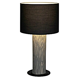 Spotlight Deko-Tischleuchte Pinia Table (40 W, Grau/Gebeizte Kiefer, Schwarz, E27)