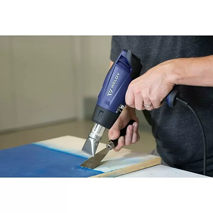 Weldy Heißluftgebläse HG 330-B1.600 W, Temperaturbereich: 350 °C - 550 °C