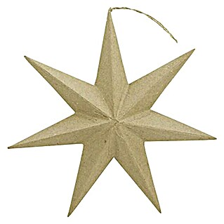 Décopatch Pieza decorativa (Estrella, Cartón, Diámetro: 20 cm)