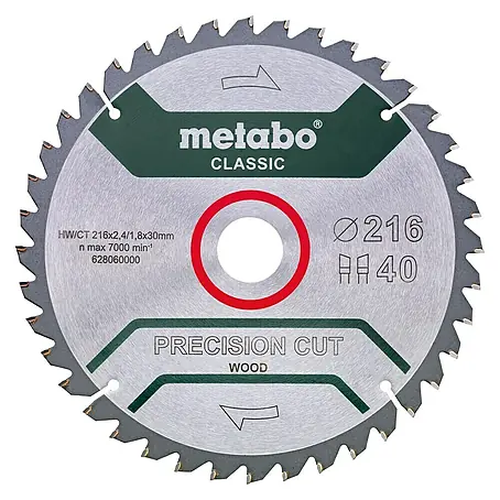 Metabo Classic Kreissägeblatt Z40