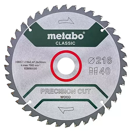 Metabo Classic Kreissägeblatt Z40