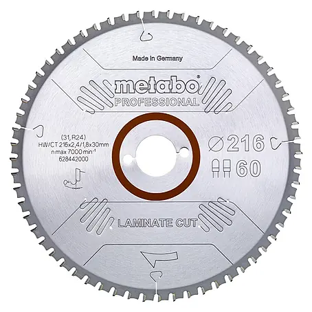 Metabo  Kreissägeblatt Laminate Cut