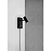Nordlux Omari Aplique de pared LED (3,3 W, L x An x Al: 7 x 12 x 12 cm, Negro) | BAUHAUS