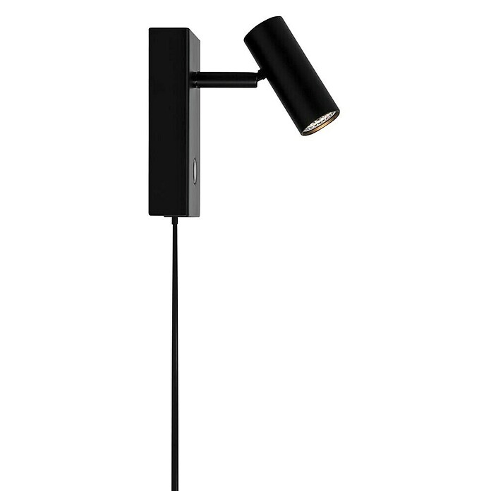 Nordlux Omari Aplique de pared LED (3,3 W, L x An x Al: 7 x 12 x 12 cm, Negro) | BAUHAUS