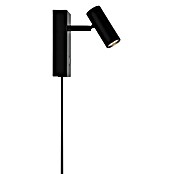 Nordlux Omari Aplique de pared LED (3,3 W, L x An x Al: 7 x 12 x 12 cm, Negro) | BAUHAUS