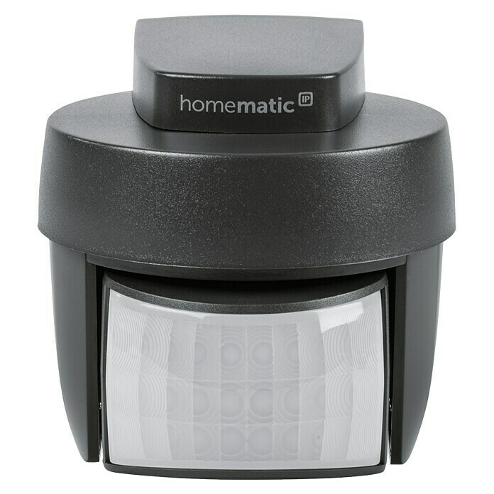 Homematic IP Bewegungsmelder HMIP-SMO-A-2Anthrazit, Erfassungsreichweite: 12 m, Erfassungswinkel: 90 ° Front View