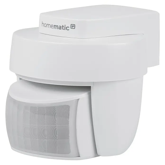 Homematic IP Bewegungsmelder HMIP-SMO-2 - Weiß, Erfassungsreichweite: 12 m, Erfassungswinkel: 90 ° - Nahaufnahme eines Homematic IP Bewegungsmelders für den Innenbereich in Weiß.