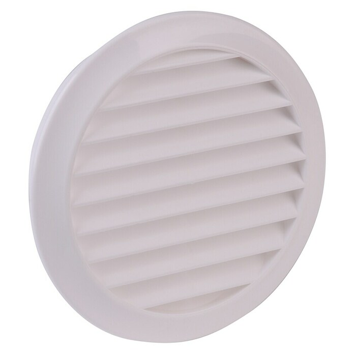 Air-Circle Mauerlüfter (Weiß, Durchmesser Anschlussstutzen: 100 mm, Mit Fliegennetz)