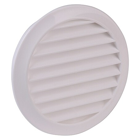 Air-Circle Mauerlüfter (Weiß, Durchmesser Anschlussstutzen: 100 mm, Mit Fliegennetz)