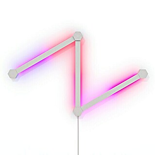 Nanoleaf LED-Lichtleiste Lines Erweiterung 3er (2 W, Weiß, Länge: 27,85 cm, RGBW)