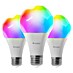 Nanoleaf Smart-LED-Lampen Set Essentials E27 3er Pack 