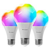 Nanoleaf Smart-LED-Lampen Set Essentials E27 3er Pack (E27, Dimmbarkeit: Dimmbar, RGBW, 806 lm, 9 W, 3 Stk.) | BAUHAUS