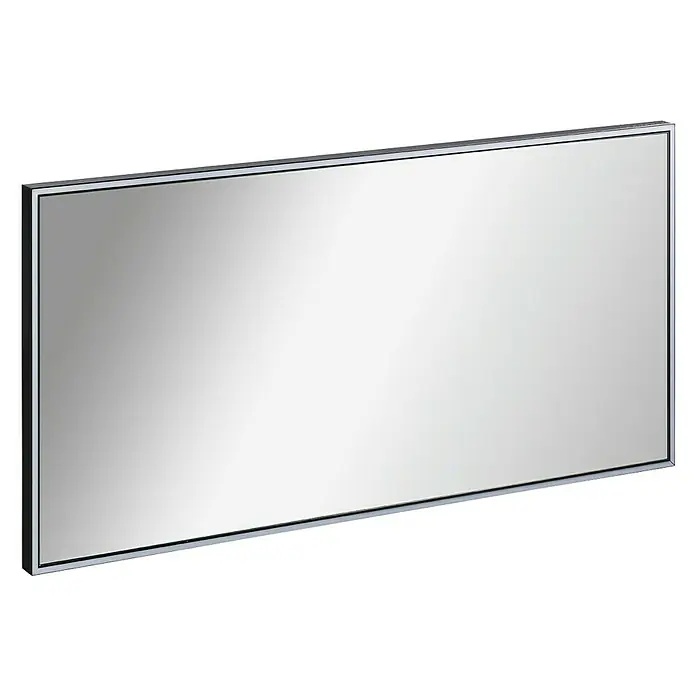 Lanzet Dune LED-Lichtspiegel - 50 x 100 cm - Rechteckiger Spiegel mit schmalem Rahmen, der dem Spiegel einen modernen Look verleiht, ideal für Badezimmer oder Schlafzimmer.