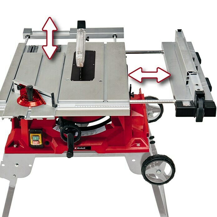 Einhell Tischkreissäge TE-CC 250 UF2.000 W, Durchmesser Sägeblatt: 250 mm Use Shot