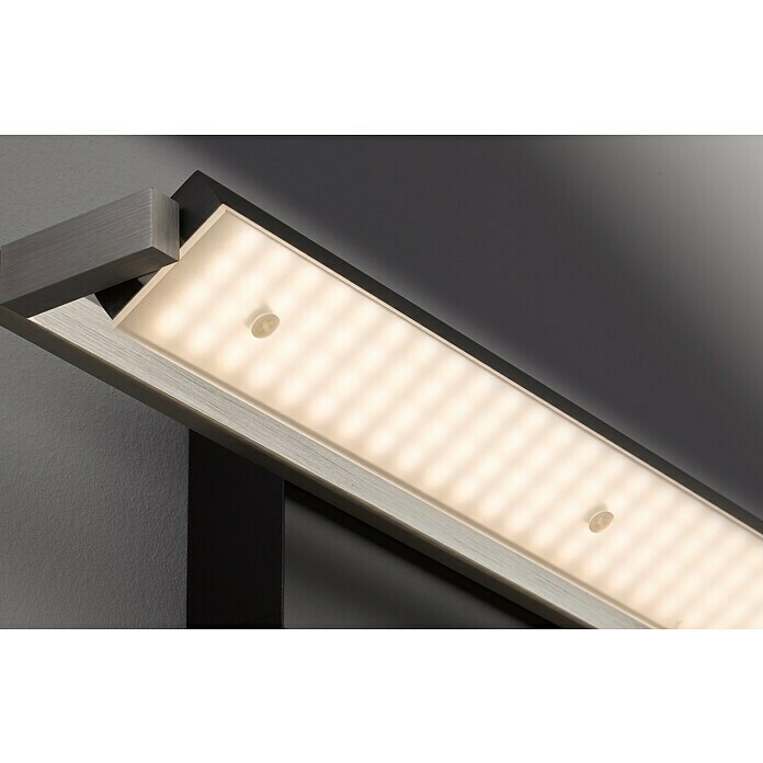 Fischer & Honsel LED-Wandleuchte Pare TW (20,1 W, L x B x H: 40 x 11 x 10 cm, Silber, Warmweiß) | BAUHAUS