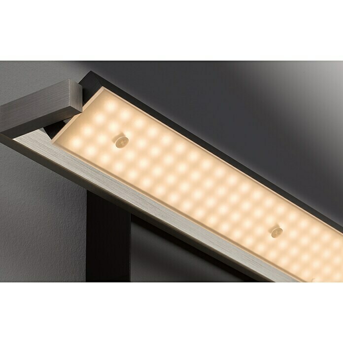 Fischer & Honsel LED-Wandleuchte Pare TW (20,1 W, L x B x H: 40 x 11 x 10 cm, Silber, Warmweiß) | BAUHAUS