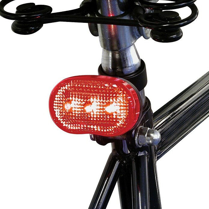 Dresco Fietsverlichtingsset Classic LED (Led, Wit/Rood) | BAUHAUS