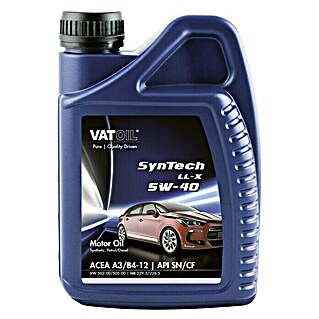 Vatoil Motorolie voor benzine-/dieselmotoren Syntech LL-X 5W-40 (1 l)