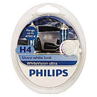 Philips Halogeenkoplamp 12342WVUSM WhiteVision ultra (2 st., 60/55 W)