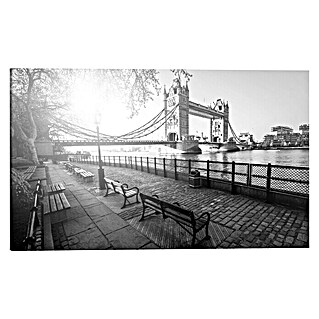 Leinwandbild (London Thames, B x H: 118 x 70 cm)