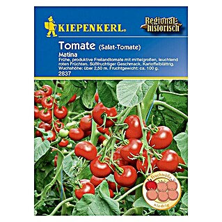 Kiepenkerl Gemüsesamen Tomate Matina (Solanum lycopersicum, Erntezeit: Juli)