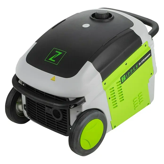 Zipper Stromerzeuger ZI-STE3000IV - 3 kW, Tankvolumen: 10 l - Tragbarer Stromerzeuger Zipper ZI-STE3000IV mit Rädern für einfache Mobilität, ideal für Outdoor-Aktivitäten und Notfälle.