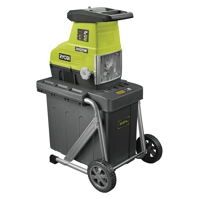 Ryobi Elektro-Leisehäcksler RSH3045U3.000 W, Max. Astdurchschnitt: 4,5 cm Diagonal View