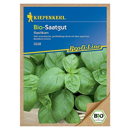 Kiepenkerl Profi-Line Kräutersamen Bio Basilikum
