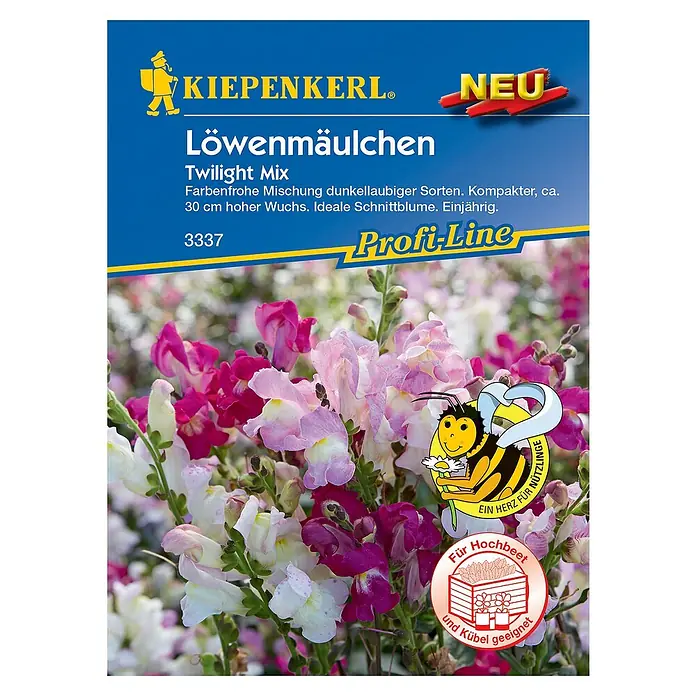 Kiepenkerl Profi-Line Blumensamen LöwenmäulchenTwilight Mix, Antirrhinum majus