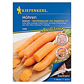 Kiepenkerl Profi-Line Gemüsesamen Möhre (Mokum, Daucus carota, Erntezeit: Mai)