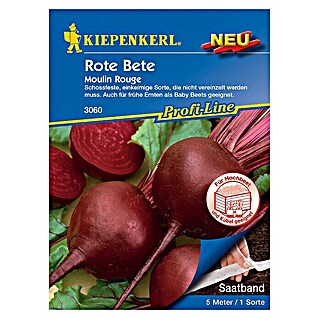Kiepenkerl Profi-Line Gemüsesamen Rote Bete (Moulin Rouge, Beta vulgaris, Erntezeit: Juni)