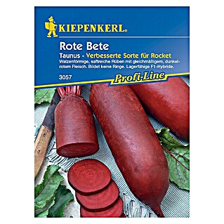 Kiepenkerl Profi-Line Gemüsesamen Rote Bete (Taunus F1, Beta vulgaris, Erntezeit: Juli)