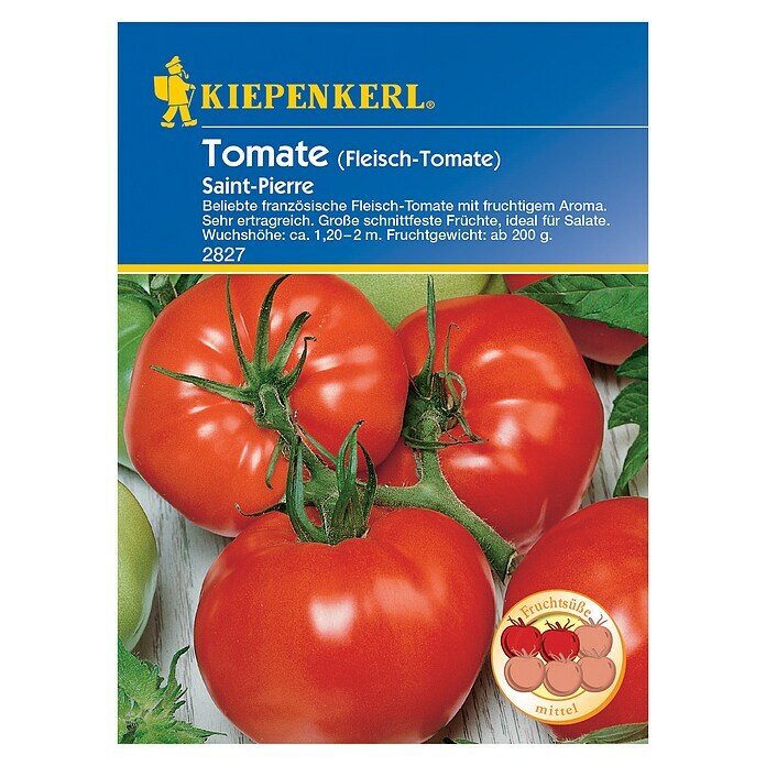 Kiepenkerl Gemüsesamen Tomate Saint-Pierre (Solanum lycopersicum, Erntezeit: Juli)