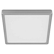 Eglo LED-Deckenleuchte (L x B x H: 28,5 x 28,5 x 2,8 cm, Silber, Warmweiß, Eckig) | BAUHAUS