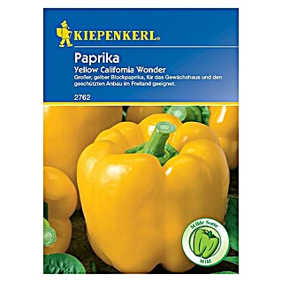 Kiepenkerl Gemüsesamen Paprika (Capsicum annuum, Erntezeit: Juli - September)