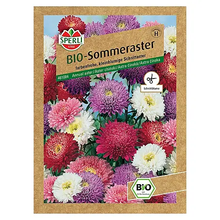 Sperli  Blumensamen BIO Sommeraster