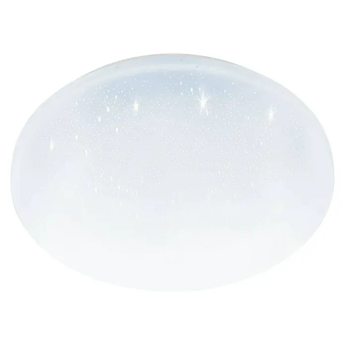 Eglo LED-Deckenleuchte rund POGLIOLA-S - 15,6 W, Ø x H: 31 x 5,5 cm, Neutralweiß, IP20 - Runde Deckenleuchte mit Sternenhimmel-Effekt, ideal für Kinderzimmer oder Schlafzimmer. Elegantes und modernes Design.