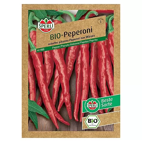 Sperli  Gemüsesamen BIO Peperoni