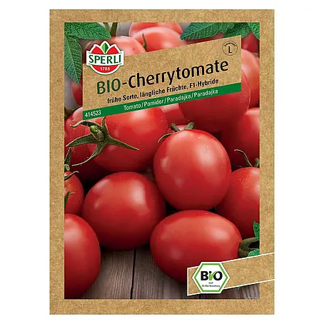 Sperli  Gemüsesamen BIO Cherrytomate F1