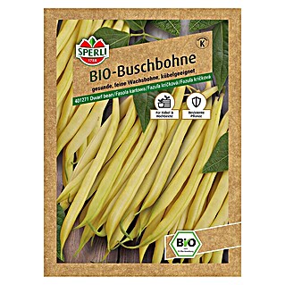 Sperli Gemüsesamen BIO Buschbohne (Phaseolus vulgaris, Erntezeit: Juli)