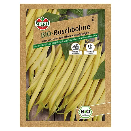 Sperli  Gemüsesamen BIO Buschbohne