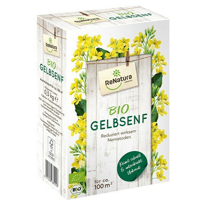 ReNatura Gründüngung (Gelbsenf, 100 m²)