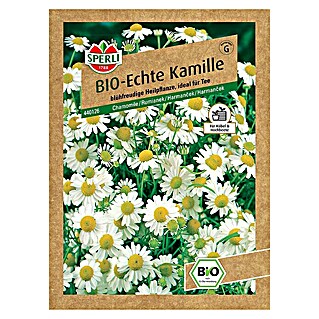 Sperli Kräutersamen BIO Echte Kamille (Matricaria recutita, Saatzeit: April - Juli)
